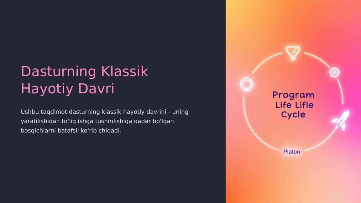 Dasturning Klassik Hayotiy Davri