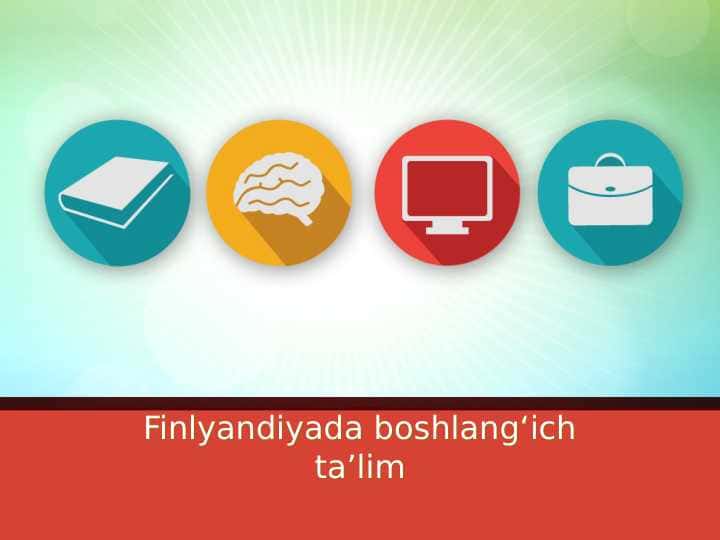 Finlyandiyada boshlang‘ich ta’lim