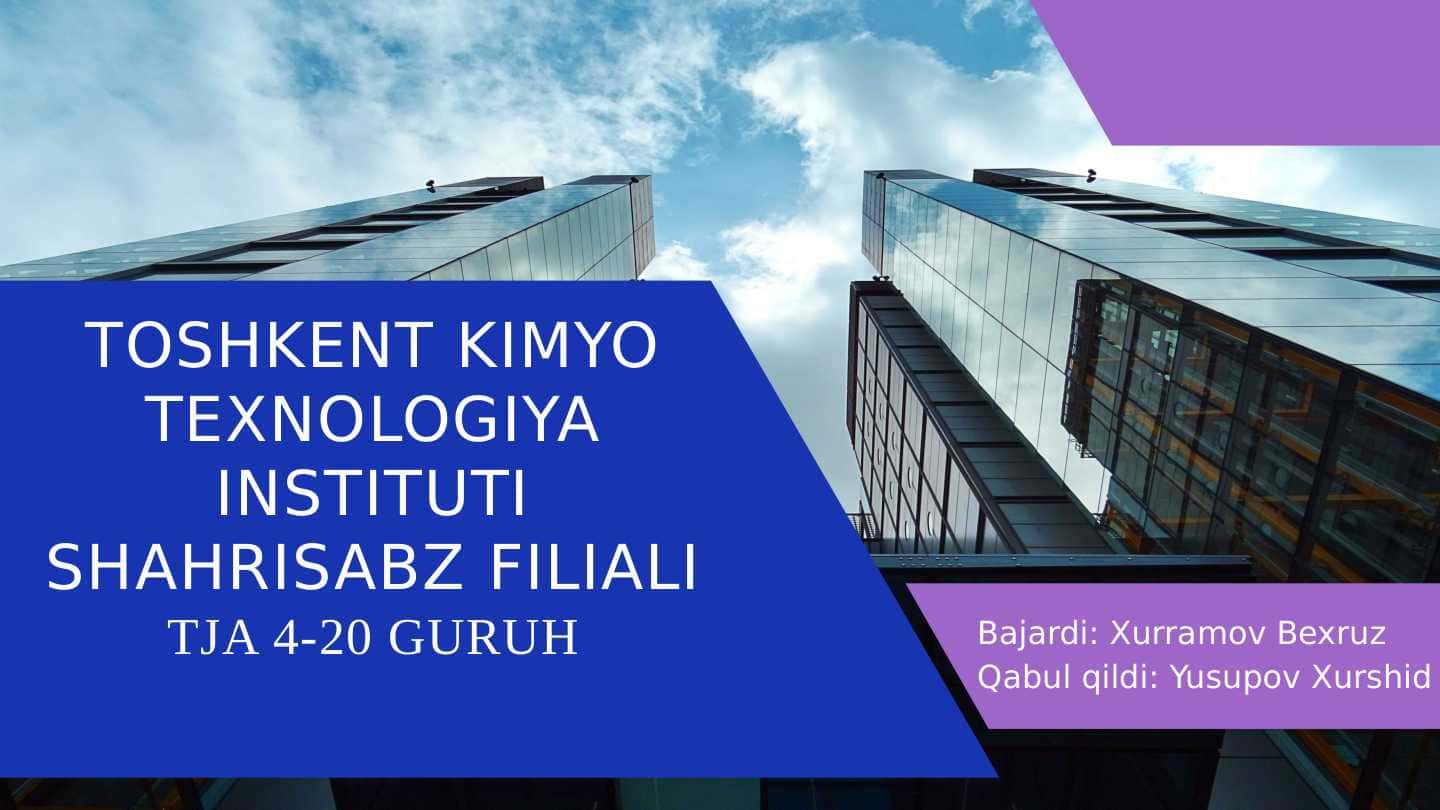 Texnik vositalarda birlamchi sezgir elementlardan membrana va ularning turlari xususiyatlari strukturaviy sximalari
