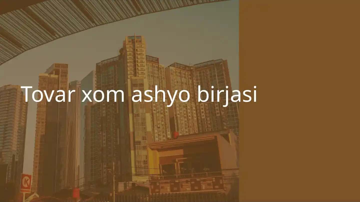 Xom ashyo birjasi