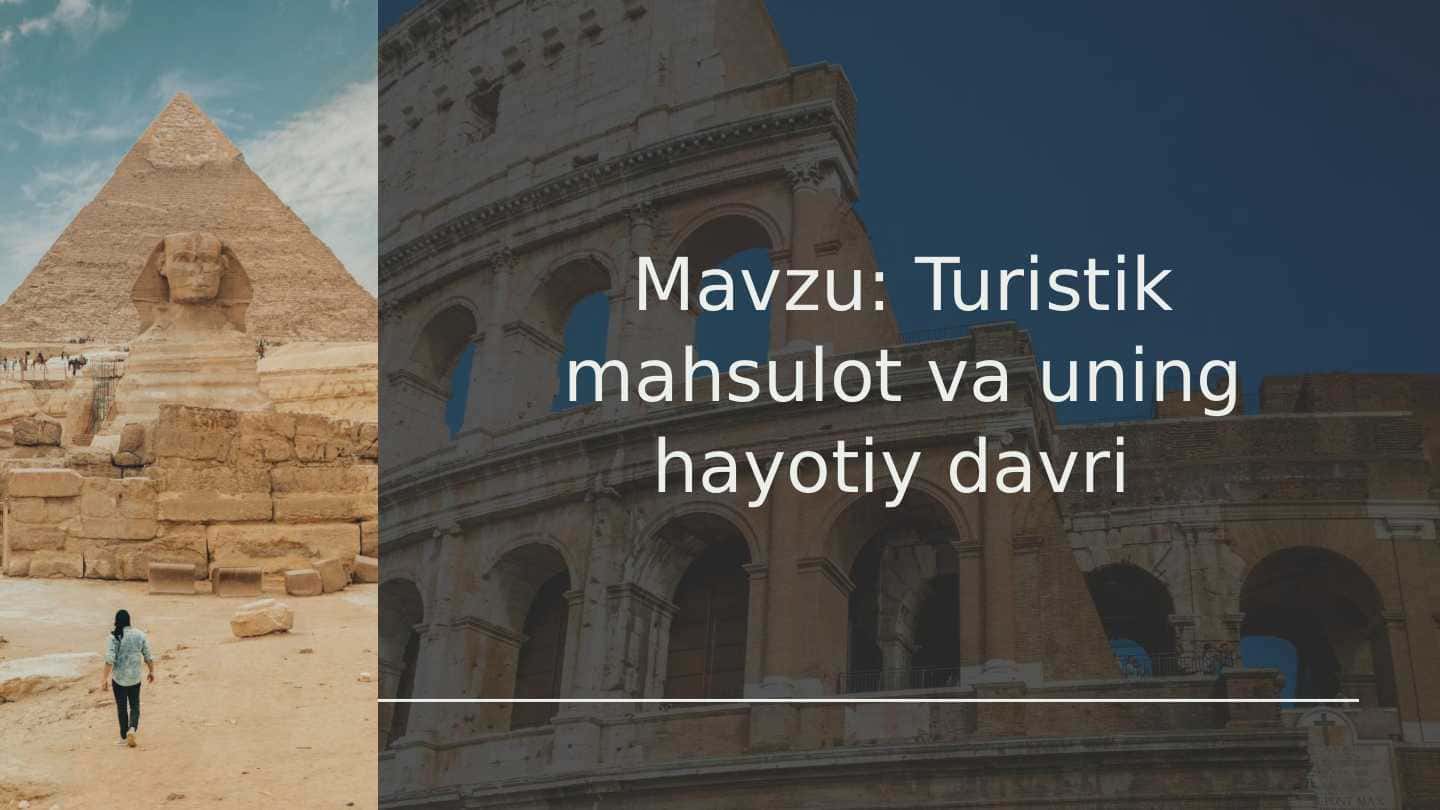 Turistik mahsulot va uning hayotiy davri