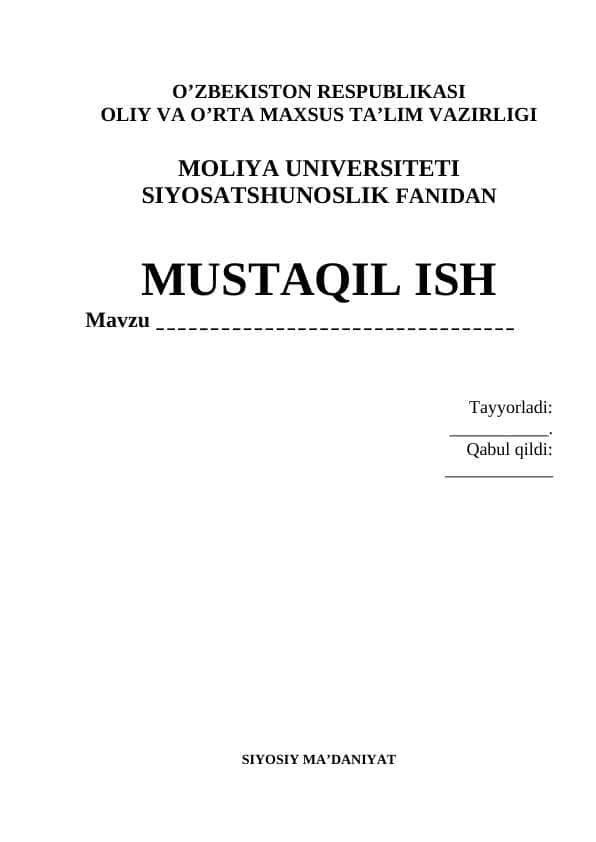 SIYOSATSHUNOSLIK FANIDAN