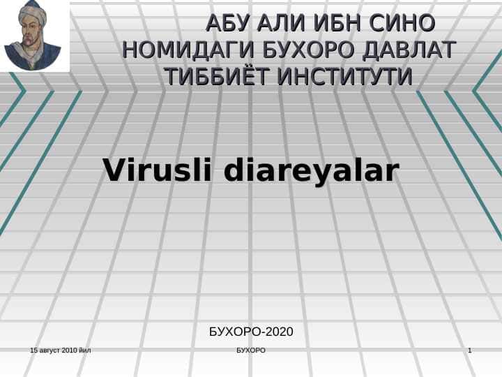 Virusli diareya