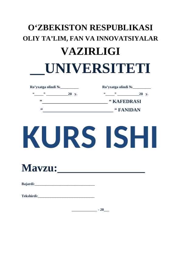 O’lcham qo’yish va ba’zi shartliliklarni o’rgatish