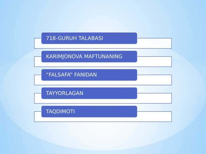 SOG`LIK OLIY QADRIYAT