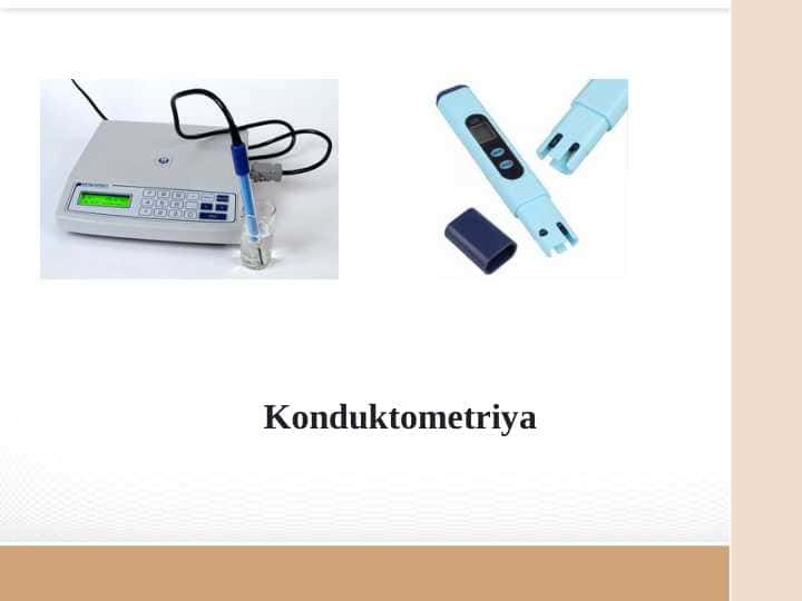Konduktometriya