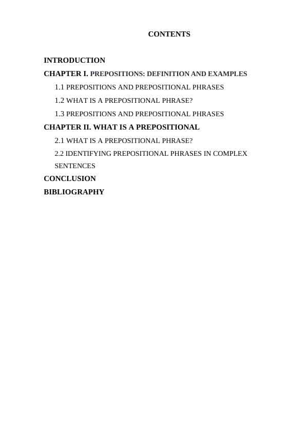 Syntactic functions of the prepositional phrase