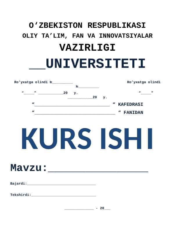 O’zbekiston moliya bozorlarining vujudga kelishi va rivojlanishi