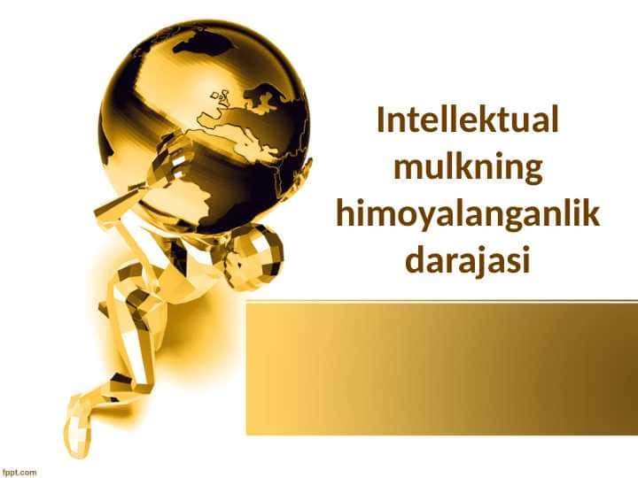 Intellektual mulkning himoyalanganlik darajasi