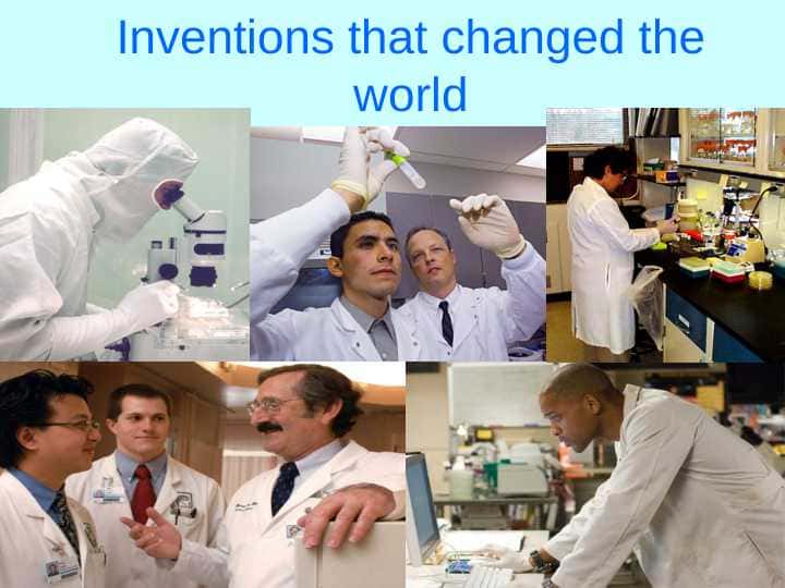 Inventions that changed the world