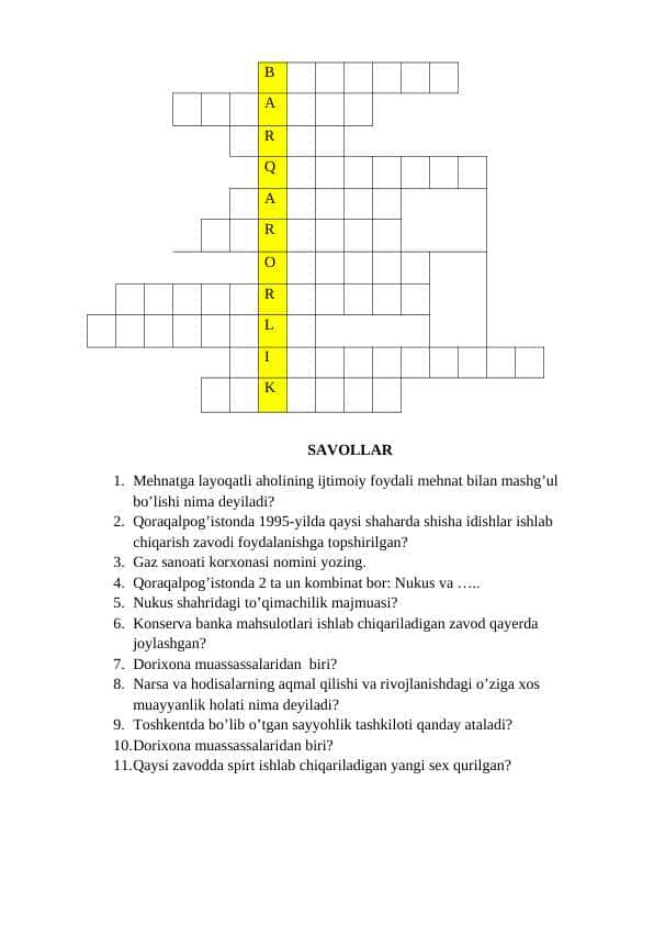 krassvord, tarix