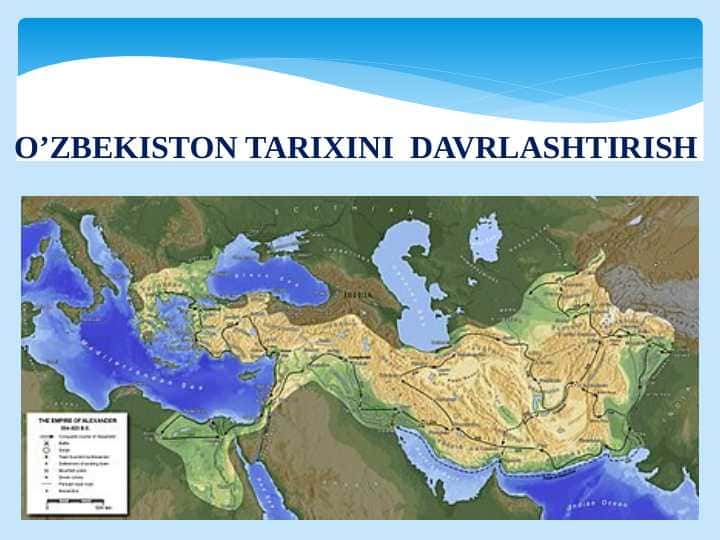 O'zbekiston tarixini davrlashtirish