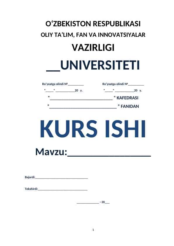 Bozor Islohotlari mohiyati va o'tish davrdagi o'ziga xos xususiyatlari