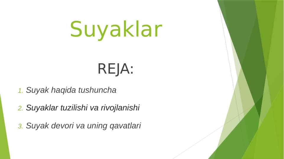 Suyaklar