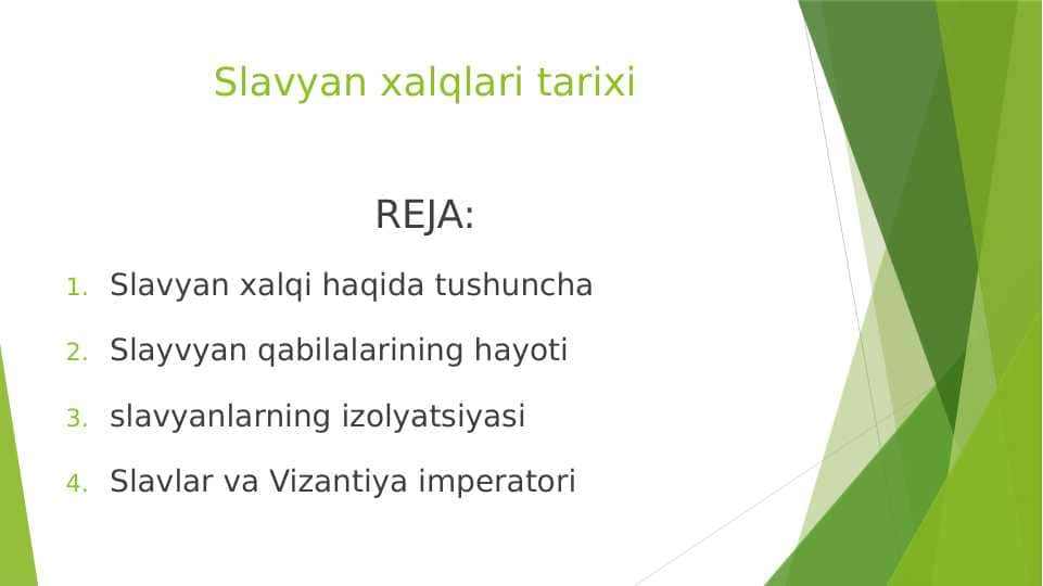 Slavyan xalqlari tarixi