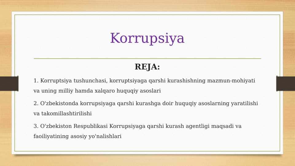 Korrupsiya
