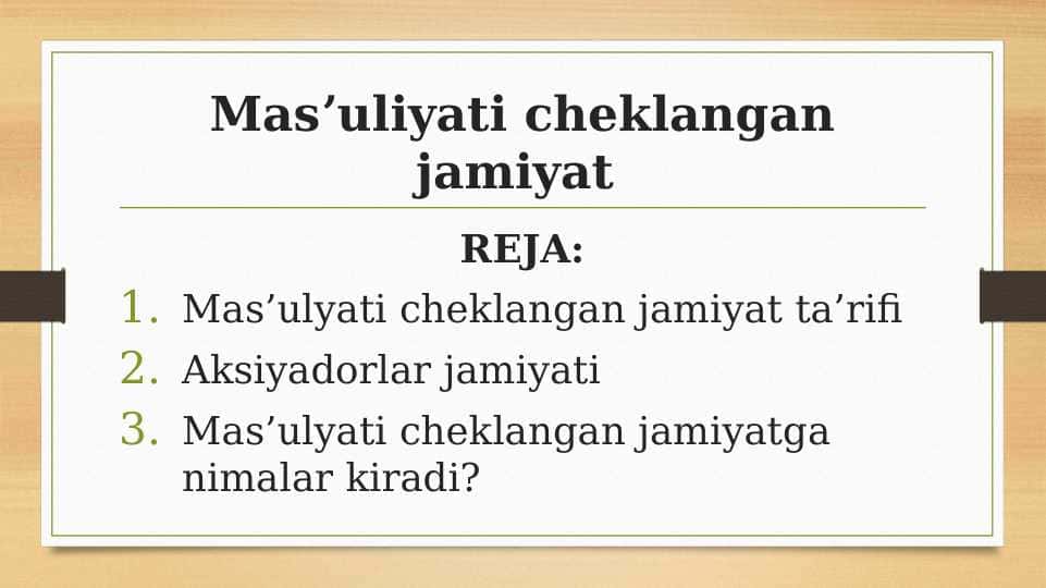 Masʼuliyati cheklangan jamiyat