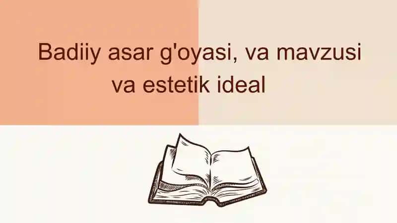 Badiiy asar g'oyasi