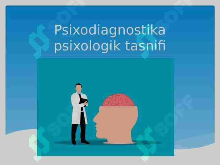 psixodiagnostika psixologik tasnifi