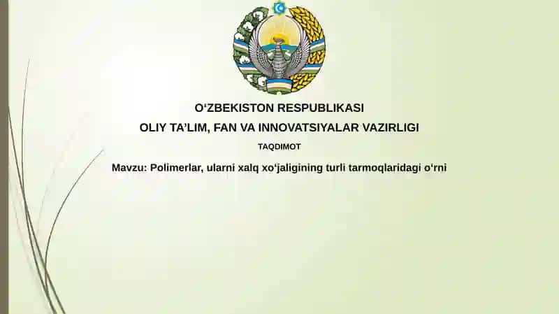 Polimerlar