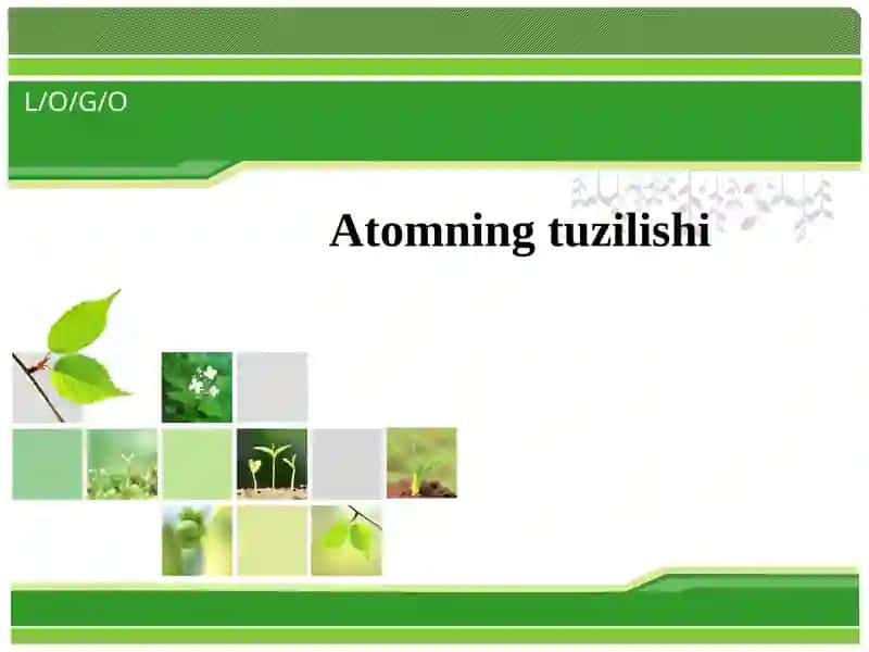 Atomning tuzilishi