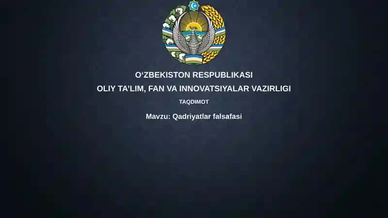Qadriyatlar falsafasi