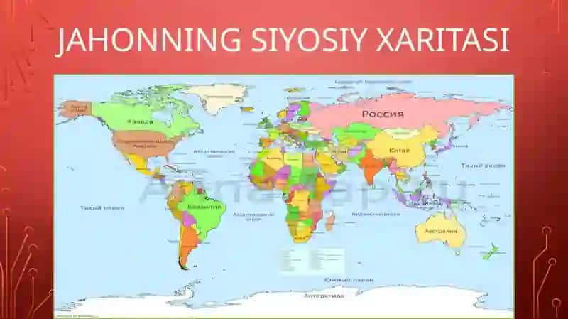 Jahonningsiyosiyxaritasi