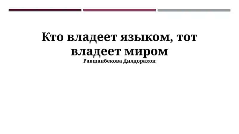 Язык как инструмент власти