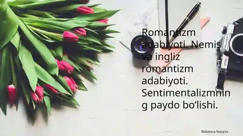 Romantizm adabiyoti