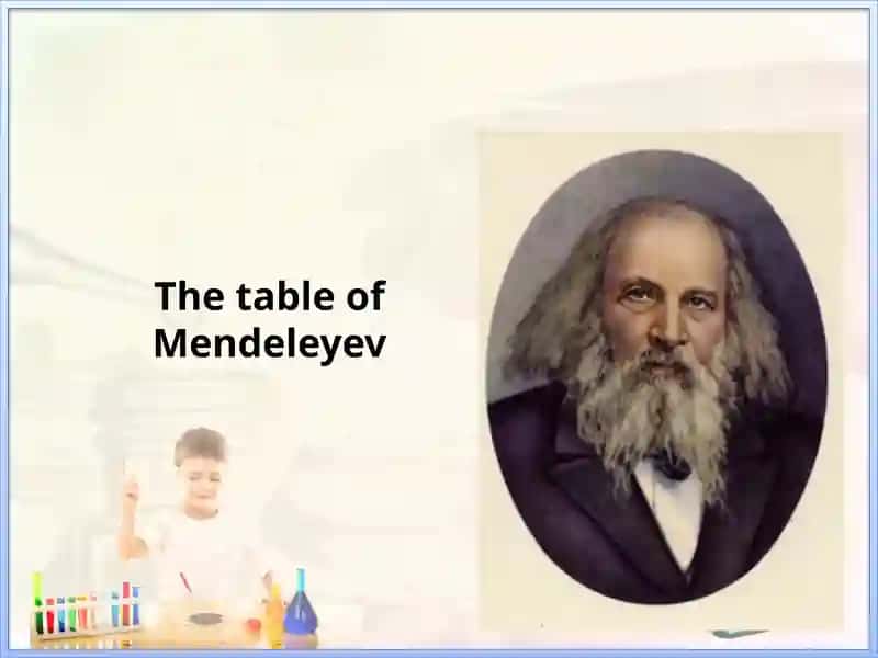 Mendeleyev jadvali