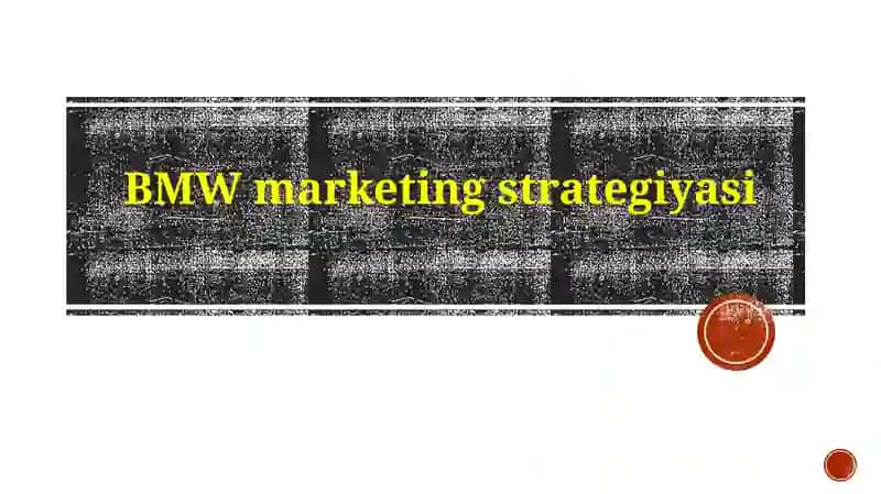BMW marketingstrategiyasi