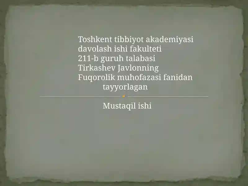 Favqulotda vaziyat havfi tug'ilganda va sodir bo'lganda aholini evakuatsiya qilish