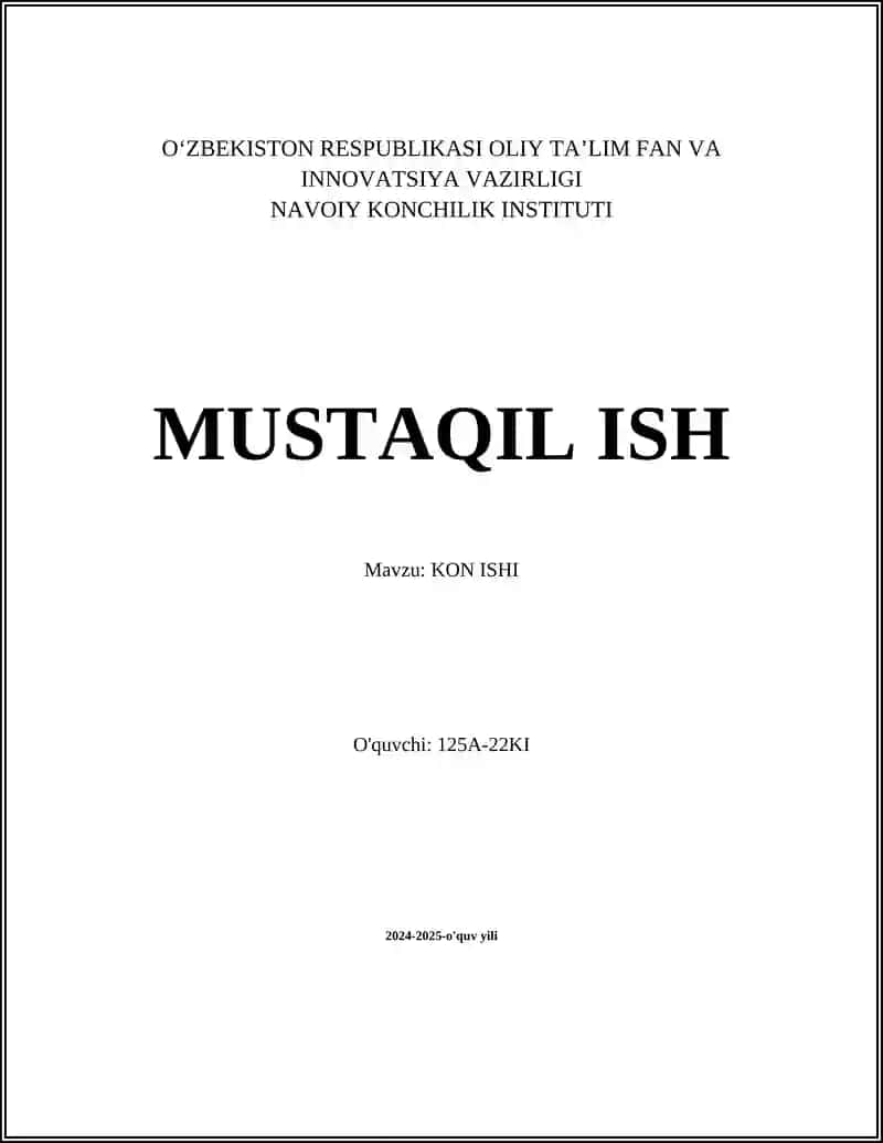 Kon ishi