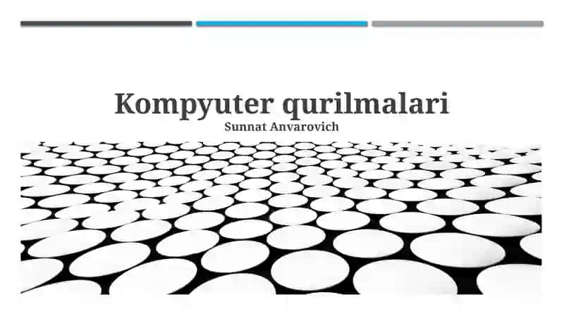 Kompyuter qurilmalari