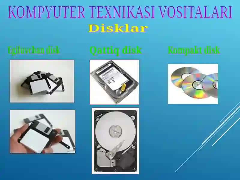 KOMPYUTER TEXNIKASI VOSITALARI