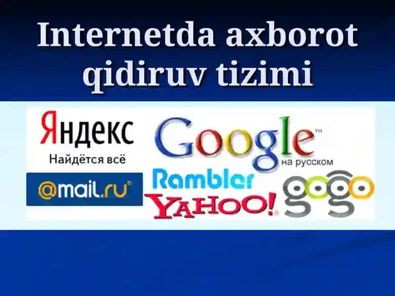 Internetda axborot qidiruv tizimi