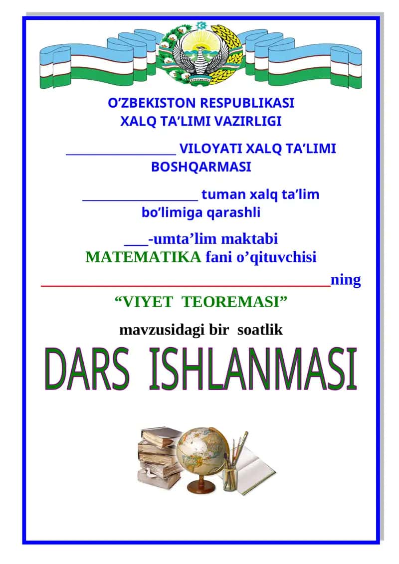 Viyet Teoremasi