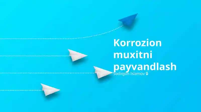 Korrozion Muxitni Payvandlash