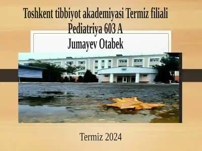 Zamonaviy o'q-dorilarning halokatli ta'sirining xususiyatlari