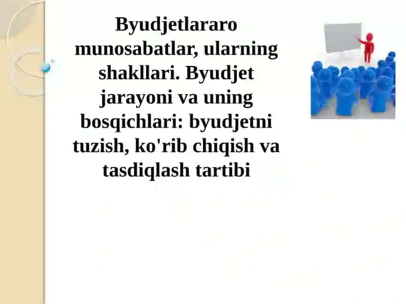 Byudjetlararo munosabatlar
