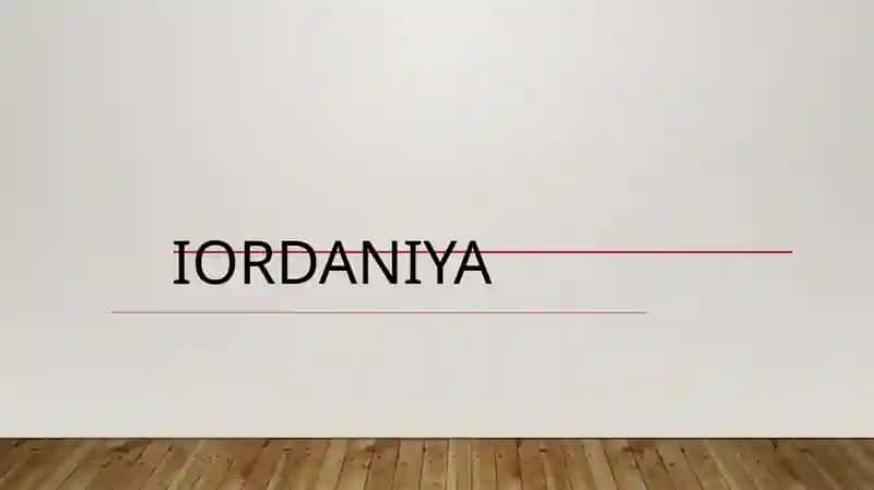 Iordaniya