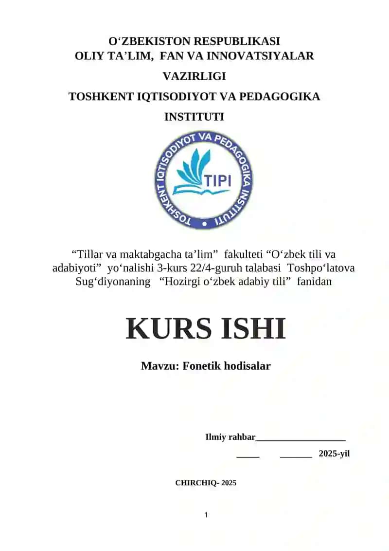 Fonetik hodisalar