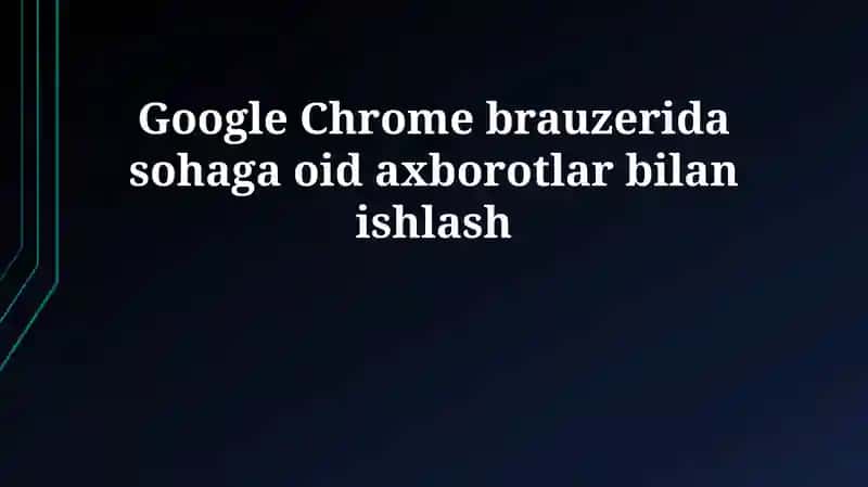 Tarmoqqa xos plaginlar va kengaytmalar