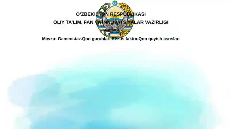 Qon guruhlari va Rh omili