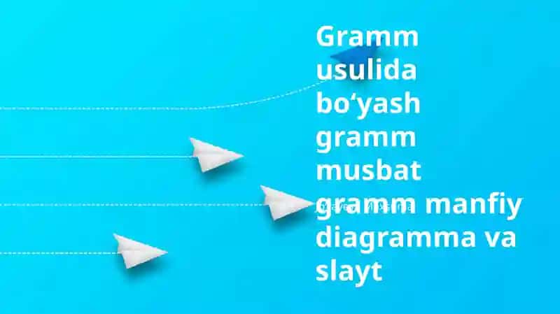 Gramm bo'yash usuli