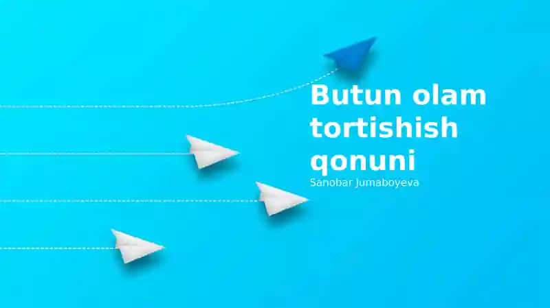 Gravitatsiya: Tarix, Qonuniyatlar va Asosiy Tushunchalar