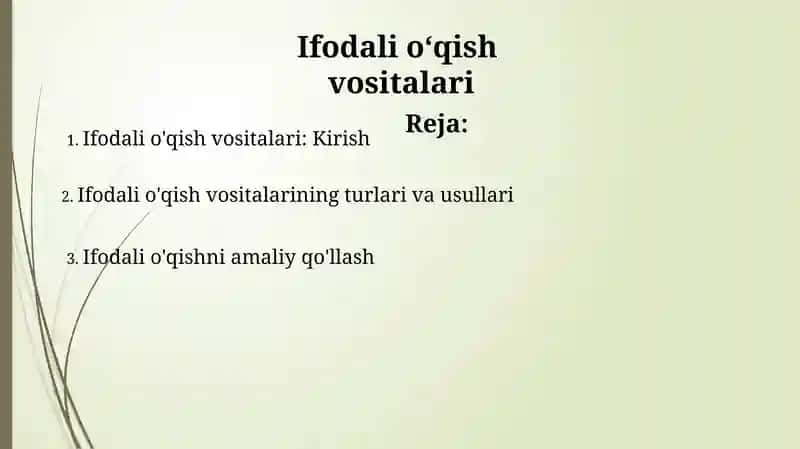 Ifodalio'qish