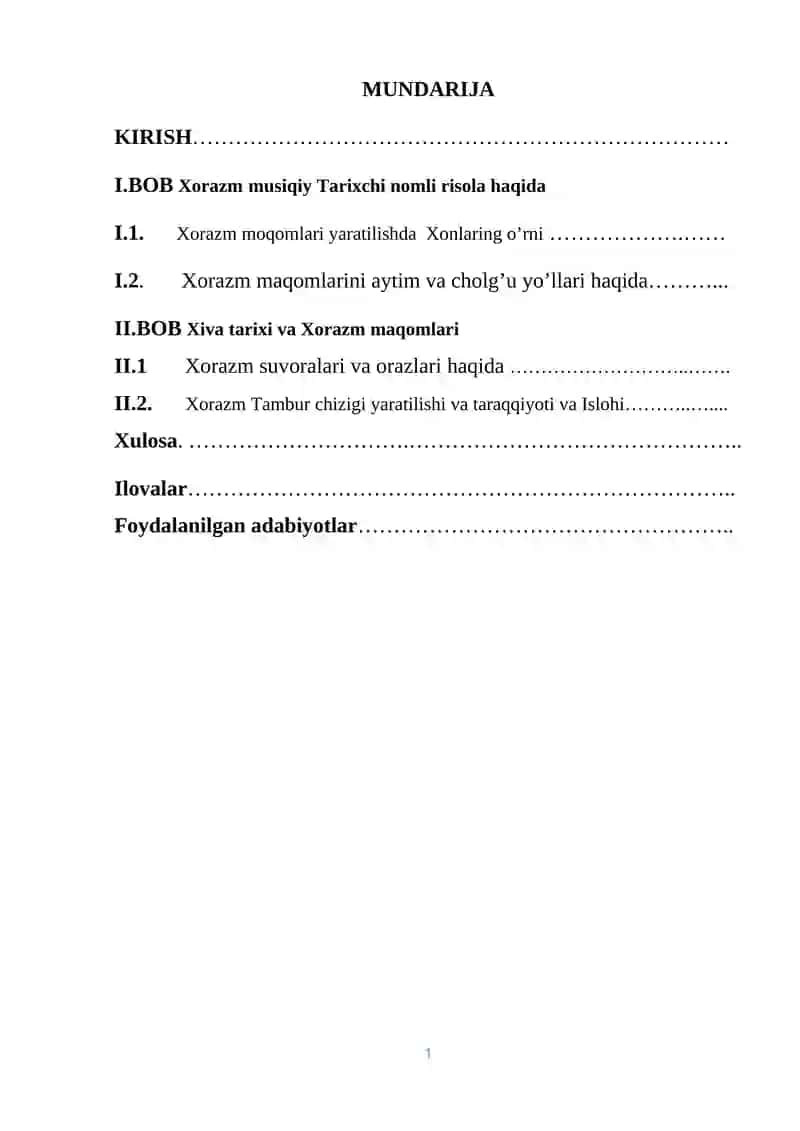 Xorazm moqamlari va ularning musiqiy xususiyatlari