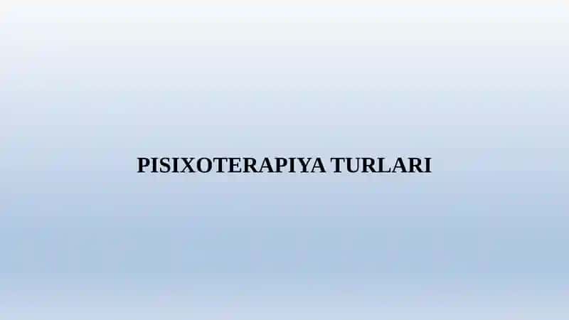 Kognitiv-xulq-atvorterapiyasi(KBT / CBT)