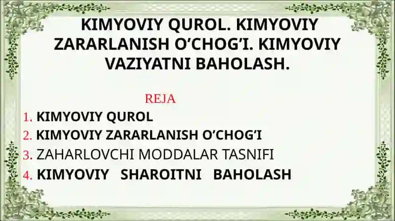 Kimyoviy qurоl